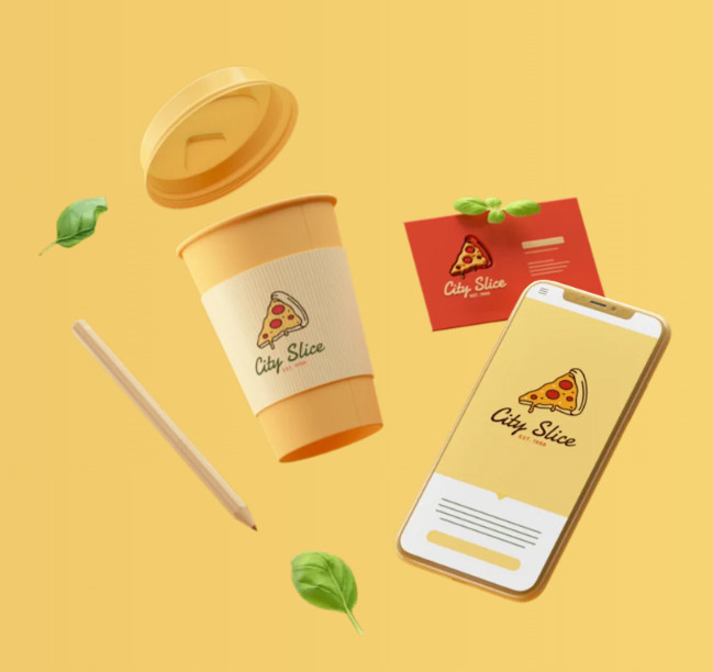 Circular Sign Placed Outside a Shop